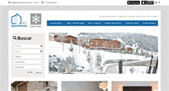 Desktop Screenshot of apartmentsinandorra.com